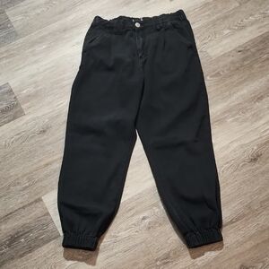 Classic Black Demin  Jogger Pants